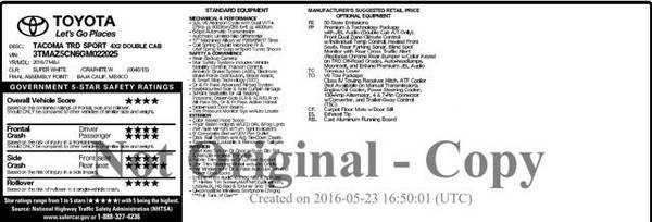 2016 Toyota Tacoma