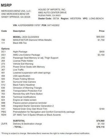 2024 Mercedes -Benz