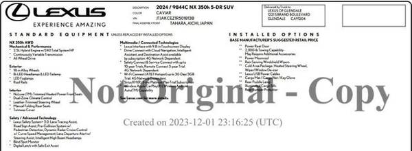 2024 Lexus NX